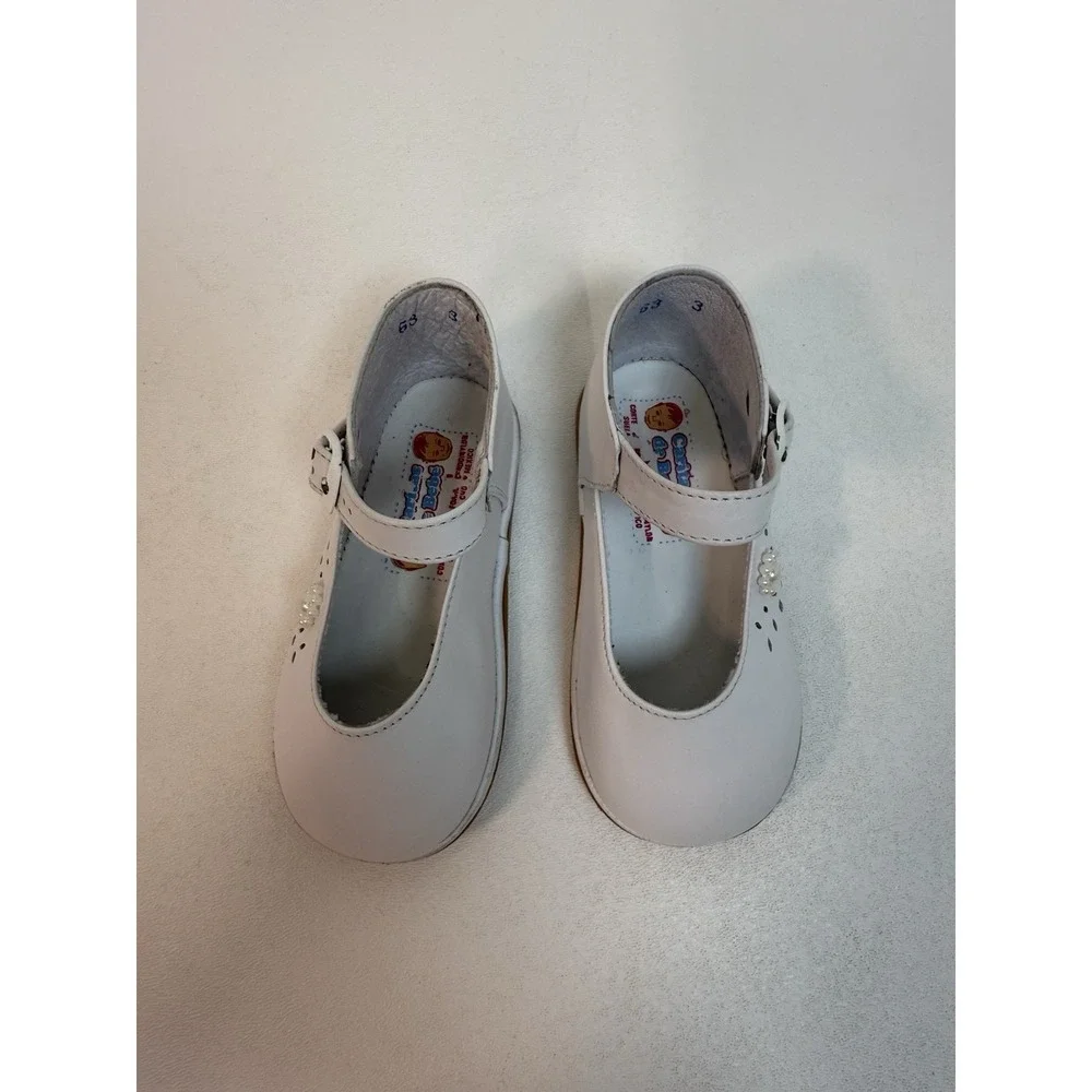 Zapatos De Vestir Shoes Bebes 3 Calzados Blancos White Baby Baptism Bautismo